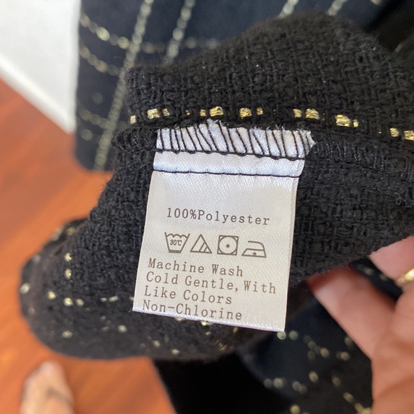 SHEIN - Double breasted plaid blazer - Picture 5 of 5